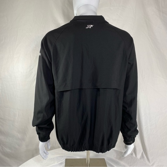 Ahead Extreme Men’s Acare Black Performance Golf 1/4 Zip Pullover Jacket - Picture 4 of 10